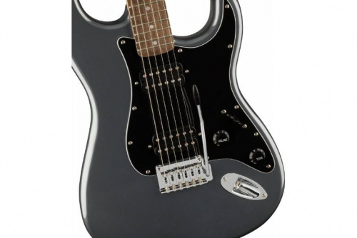 Електрогітара SQUIER by FENDER AFFINITY SERIES STRATOCASTER HH LR CHARCOAL FROST METALLIC - JCS.UA фото 4