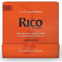 Тростини для саксофона D'Addario RJA0125-B25 Rico - Alto Sax # 2.5 - 25 Pack - JCS.UA