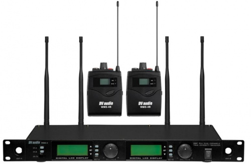 Радиосистема DV audio WMS-24B с гарнитурами - JCS.UA фото 9