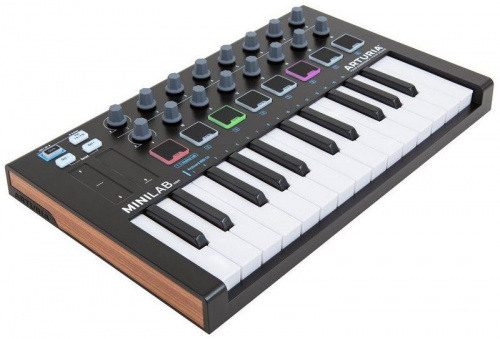 MIDI-клавіатура Arturia MiniLab MKII Black Edition - JCS.UA фото 2