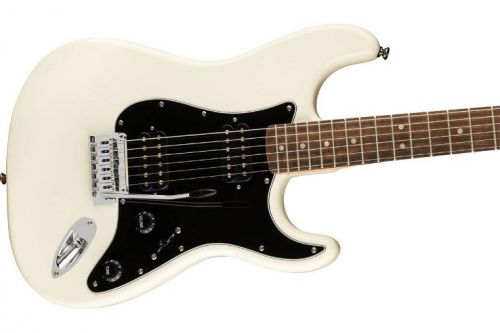 Електрогітара SQUIER by FENDER AFFINITY SERIES STRATOCASTER HH LR OLYMPIC WHITE - JCS.UA фото 3