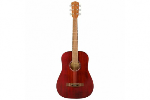 Гитара акустическая FENDER FA-15 STEEL 3/4 RED WN w/BAG - JCS.UA