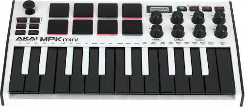 MIDI-клавиатура AKAI MPK MINI MK3 White - JCS.UA фото 2