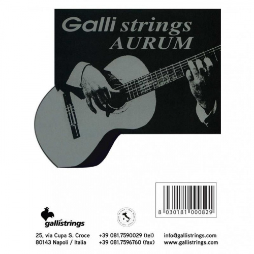 Струны для классической гитары Gallistrings A126 HARD TNS - JCS.UA фото 3