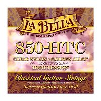 Струны для классической гитары La Bella 850-HTC Elite – Clear Nylon, Golden Alloy, High Tension - JCS.UA