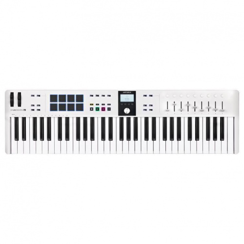 MIDI-клавіатура Arturia KeyLab Essential 61 mk3 (White) - JCS.UA