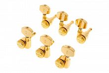 Колки для електрогітари GRAPH TECH PRL-8311-G0 Electric Locking 3 + 3 Contemporary Gold 2 Pin - JCS.UA