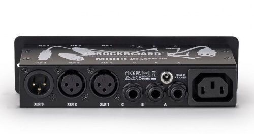 Патч панель для педалборд ROCKBOARD MOD 3 V2 All-in-One TRS & XLR Patchbay for Vocalists & Acoustic Players - JCS.UA фото 4