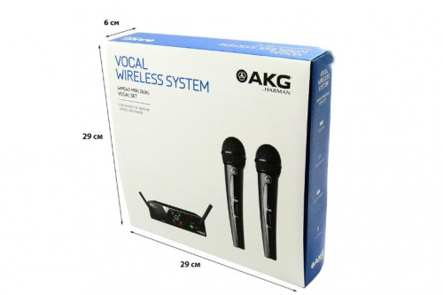 Радиосистема AKG WMS40 Mini2 Vocal Set BD US25A/C - JCS.UA фото 9