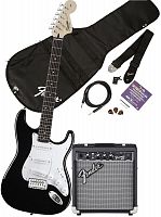 Гітарний набір Fender Squier Affinity Special Strat & Frontman 15G AMP-Black - JCS.UA