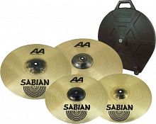 Набор барабанных тарелок Sabian AA Metal-X Performance, c кейсом - JCS.UA