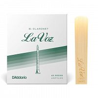 Трость для кларнета DADDARIO La Voz - Bb Clarinet Medium Hard (1шт) - JCS.UA