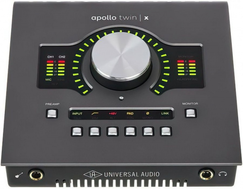 Аудиоинтерфейс UNIVERSAL AUDIO Apollo Twin X DUO Heritage Edition (Desktop/Mac/Win/TB3) - JCS.UA фото 2