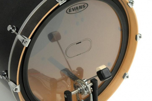 Кікпед для бас-барабана EVANS EQPC2 EQ PATCH CLEAR DOUBLE - JCS.UA фото 2