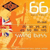 Струни для бас-гітар Rotosound RS668 - JCS.UA
