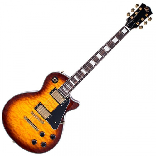 Електрогітара SX EH3D-DS (Копія "Gibson Les Paul Custom") - JCS.UA фото 2