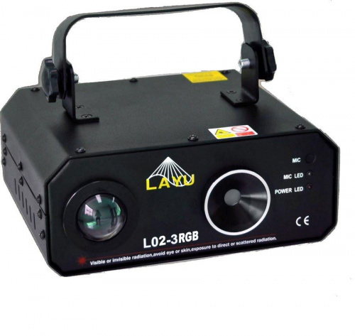 Лазер LAYU Laser Tech L02-3RGB - JCS.UA