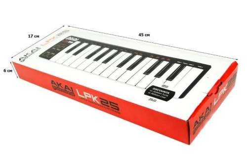 MIDI клавиатура AKAI LPK25V2 - JCS.UA фото 6