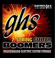 Струни для електрогітар GHS STRINGS BOOMERS GB7MH - JCS.UA