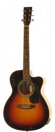 Електроакустична гітара SX OM160CE / VS - JCS.UA фото 3