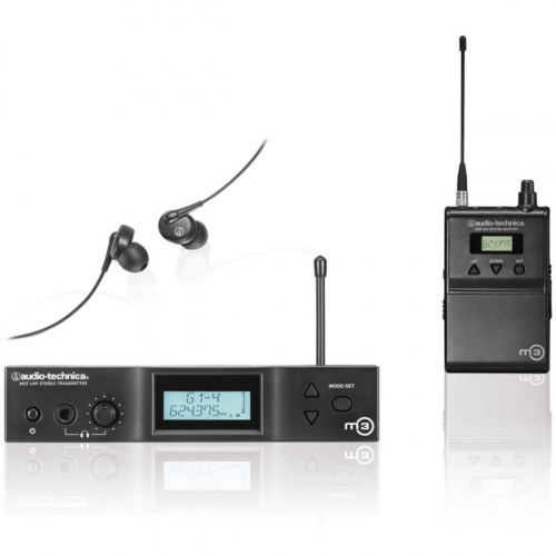 Персональная мониторная система In-ear AUDIO-TECHNICA M3 - JCS.UA