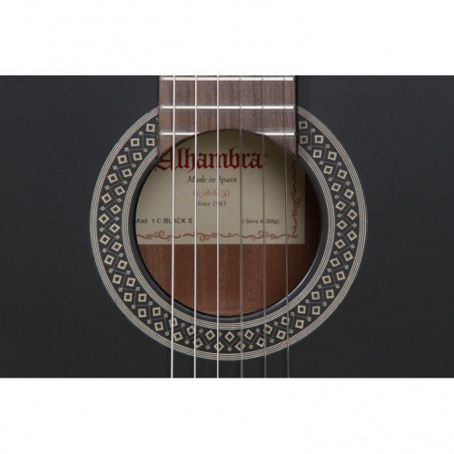 Классическая гитара Alhambra 1C Black Satin BAG 4/4 - JCS.UA фото 6
