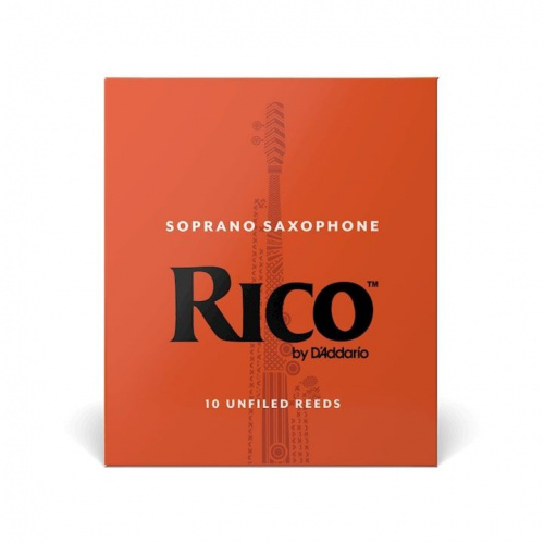 Тростини для сопрано саксофона D'ADDARIO Rico - Soprano Sax #3.0 - 10 Pack - JCS.UA фото 2