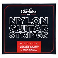 Струни CORDOBA 06201 Nylon Guitar Strings - Medium - JCS.UA