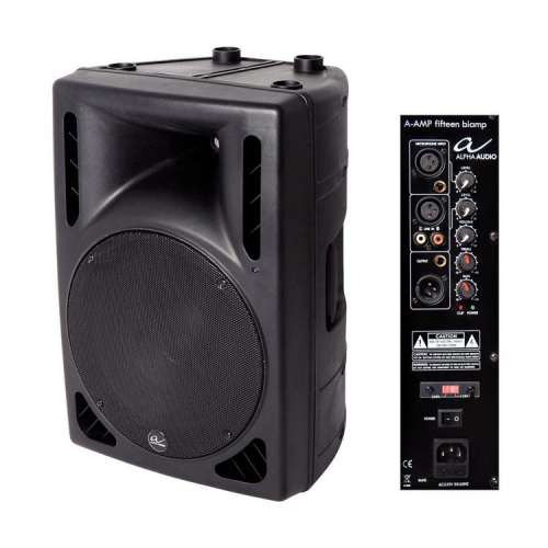 Активная акустическая система Alpha Audio A-Amp fifteen Biamp 15 - JCS.UA фото 3