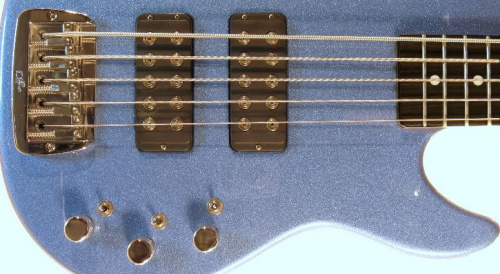 Бас-гитара G&L L2500 FIVE STRINGS (Lake Placid Blue, ebony) №CLF48236 - JCS.UA фото 5