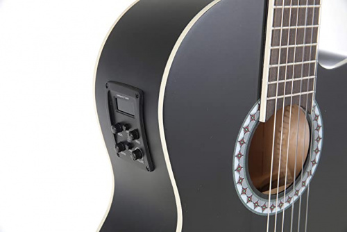 Классическая гитара со звукоснимателем GEWApure Basic Electro 4/4 (Black) - JCS.UA фото 2