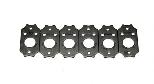 Пластини для кілків GRAPH TECH PRT-952-213-B0 Premium Plates For Gibson Style Screw Hole - Black - JCS.UA фото 2