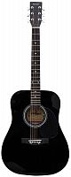 Акустическая гитара MAXTONE WGC4010 (Black) (BK) - JCS.UA