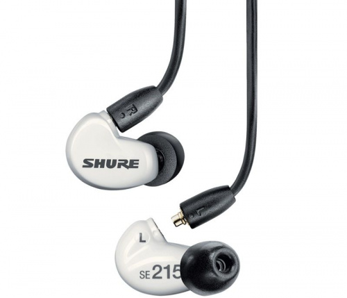 Внутрішньоканальні навушники Shure SE215SPE-W + BT2-EFS - JCS.UA фото 2
