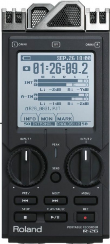 Цифровой рекордер/диктофон Roland R-26 - JCS.UA