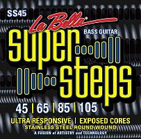 Струни для бас-гітари La Bella SS45 Super Steps - Standard 45-105 - JCS.UA