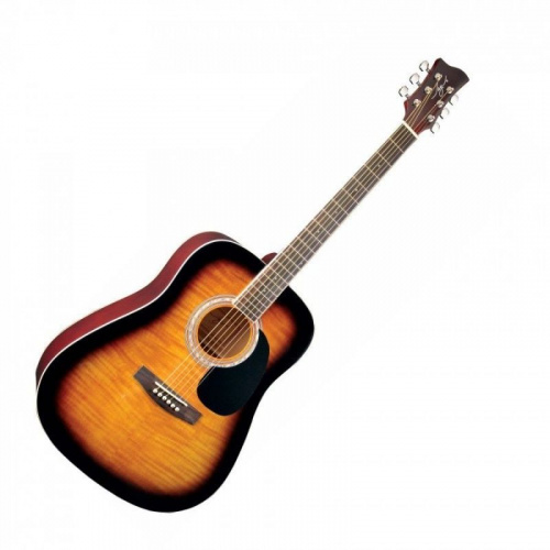 Акустическая гитара Jay Turser JJ45F TSB - JCS.UA фото 2