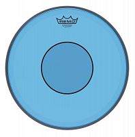 Пластик для барабана REMO POWERSTROKE 77 13" COLORTONE BLUE - JCS.UA