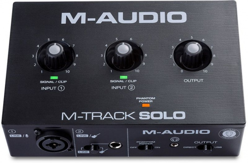 Аудіоінтерфейс M-Audio M-Track Solo II - JCS.UA фото 3