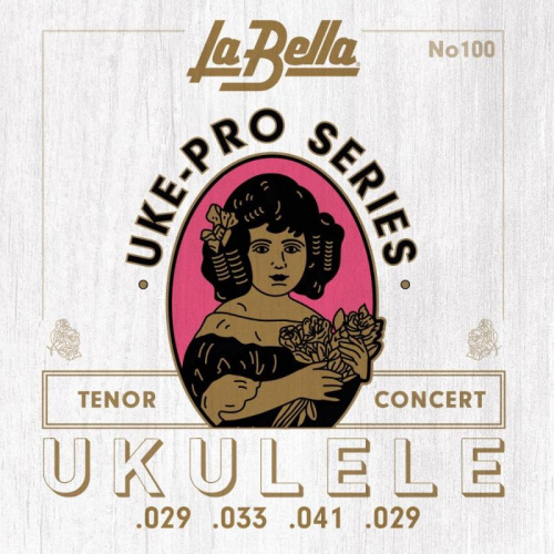 Струны для укулеле La Bella 100W Uke-Pro, Concert/Tenor, Wound 4th - JCS.UA