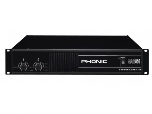 Підсилювач потужності Phonic MAX 860 - JCS.UA