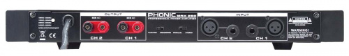Усилитель мощности Phonic MAX 250 - JCS.UA фото 3