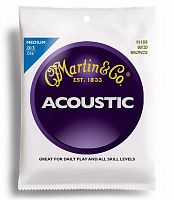 Струни MARTIN M150X Traditional Acoustic 80/20 Bronze Medium (13-56) - JCS.UA