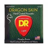 Струни DR STRINGS DSA-12 DRAGON SKIN ACOUSTIC - LIGHT (12-54) - JCS.UA