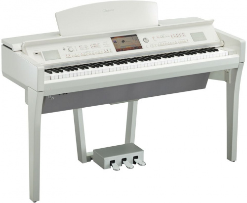 Цифровое фортепиано YAMAHA Clavinova CVP-709PWH - JCS.UA