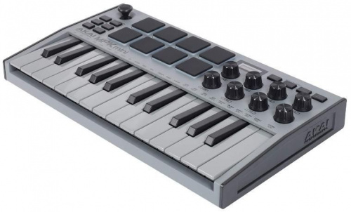 MIDI клавіатура AKAI MPK Mini MK3 Grey - JCS.UA фото 4