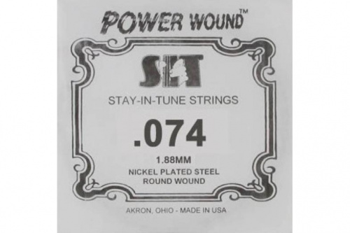 Струна для электрогитары SIT STRINGS 074PW - JCS.UA