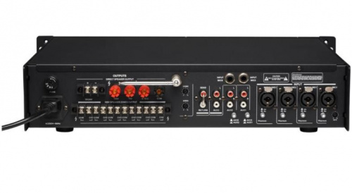 Трансляційний мікшер-підсилювач DV audio SA-250.6P - JCS.UA фото 2