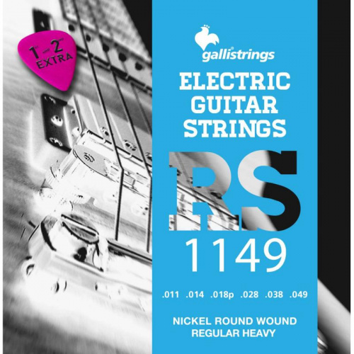 Струны для электрогитары Gallistrings RS1149 REGULAR HEAVY - JCS.UA